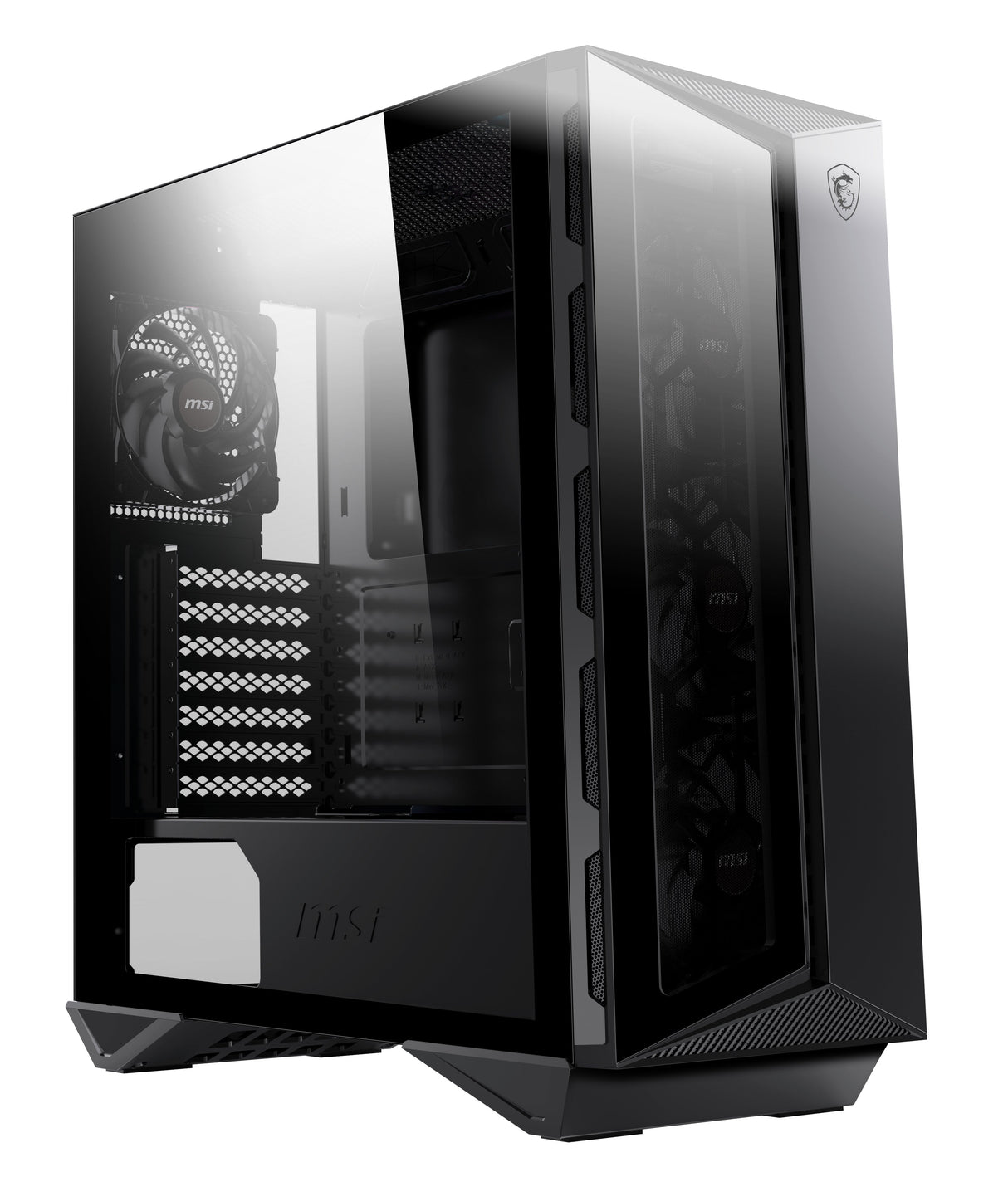 Caja Pc Msi Mpg Gungnir 110r Negro  3x Vent 120mm Argb/Cristal Templado 306-7g10r21-W57