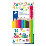 Lápiz De Color Staedtler Ergosoft Neon 14st
