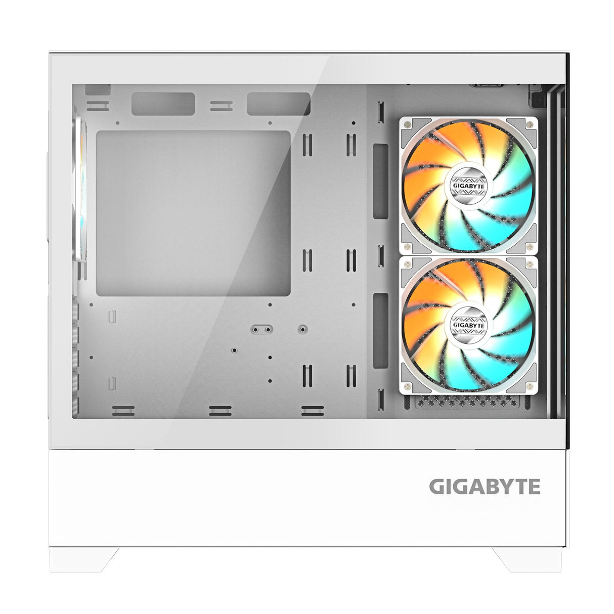 Caja Pc Gigabyte C201 Panoramic Ice  Torre Media, M-Atx