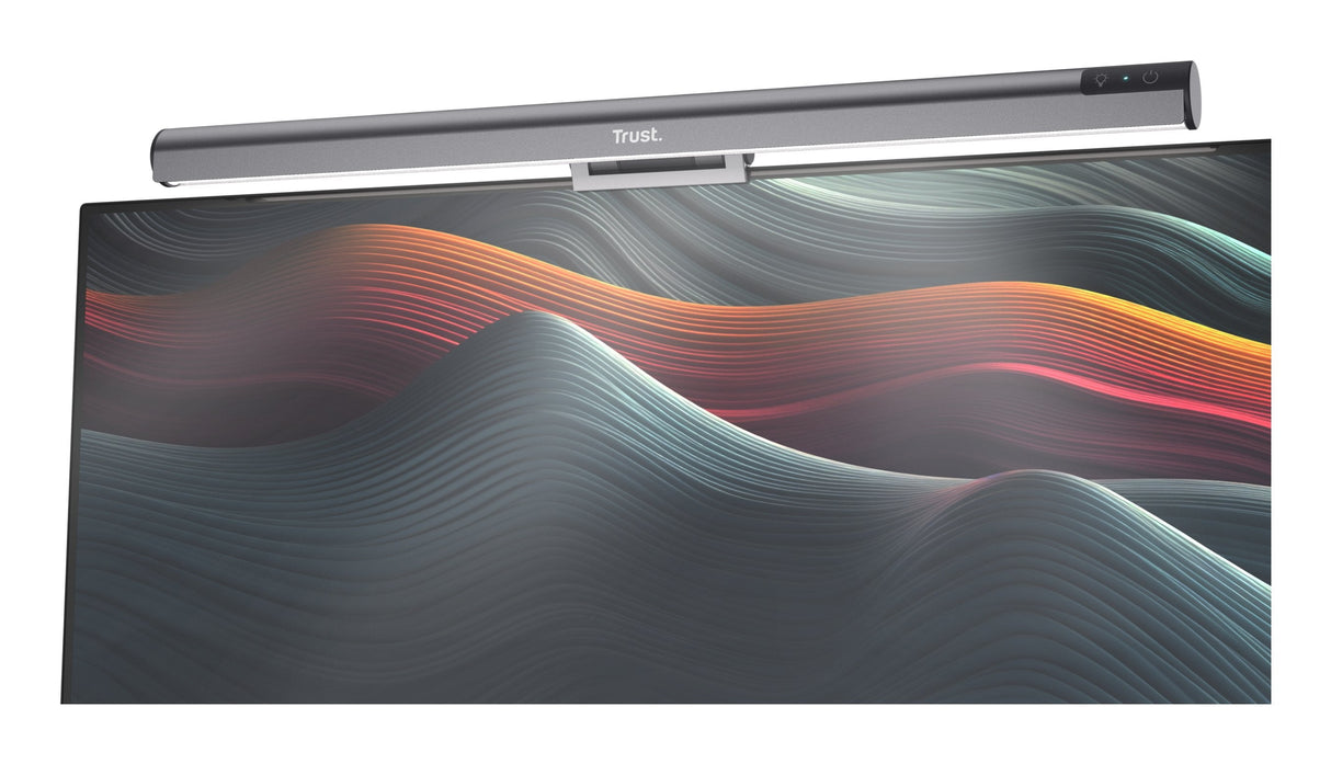 Barra Luminosa Monitor Trust Shyne Light Bar Iluminar Espacio De Trabajo 25483