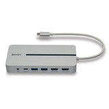 EAN 4002888433600 - Lindy 43360 base para portátil y replicador de puertos Alámbrico USB 3.2 Gen 1 (3.1 Gen 1) Type-C Plata,  imagen 3