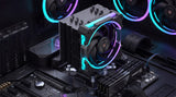 Coolbox Gaming Disipador Cpu Argb 6 Heatpipes 240w Tdp