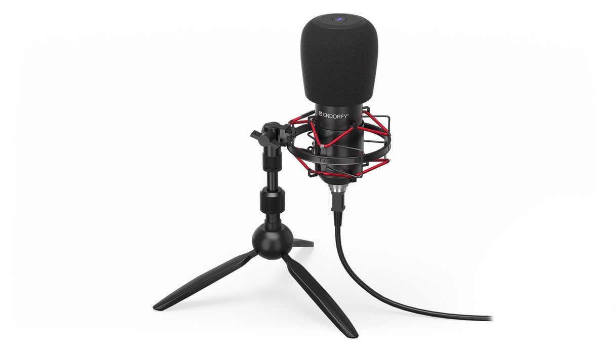 Micrófono Endorfy Solum Streaming T Negro Ey1b003