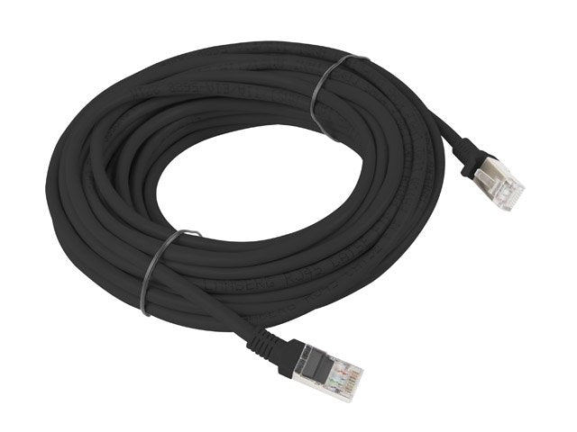 Lanberg Cable De Red Pcu5-10cc-1000-Bk,Rj45,Utp,Cat 5e,10m,Negro