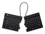 Teclado Inglés R-Go Tools Split Break Bluetooth Qwerty Ee. Uu. Negro