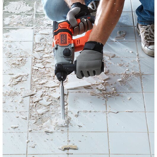 Black+Decker Martillo Combinado A Batería Bcd900b, 18 Voltios, Martillo Perforador Bcd900b-Xj