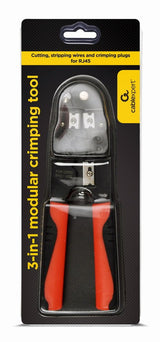 EAN 8716309084420 - Gembird T-WC-03 crimpadora Herramienta para prensar Negro, Rojo imagen 1