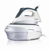 Centro De Planchado Haeger Marbella 2400w Sistema Anti-Cal Deposito 0.9l Vapor 80gr/Min Suela Acero Inox