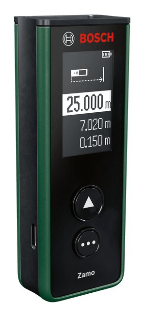 EAN 4053423245332 - Bosch 06036729Z1 telémetro Medidor láser de distancias Negro, Verde 25 m imagen 3