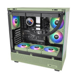 Ventilador  Thermaltake Ct140 Ex Argb Sync De Refrigeración Para Pc, Ventilador Verde Claro, Paquete De 3 Cl-F197-Pl14mg-A