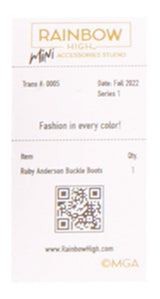 EAN 0035051586074 - Rainbow High Accessories Studio Series 1, S Assortment in PDQ Zapatos de muñeca imagen 41