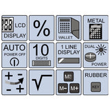 Calculadora Olympia Lcd-1110 Plata