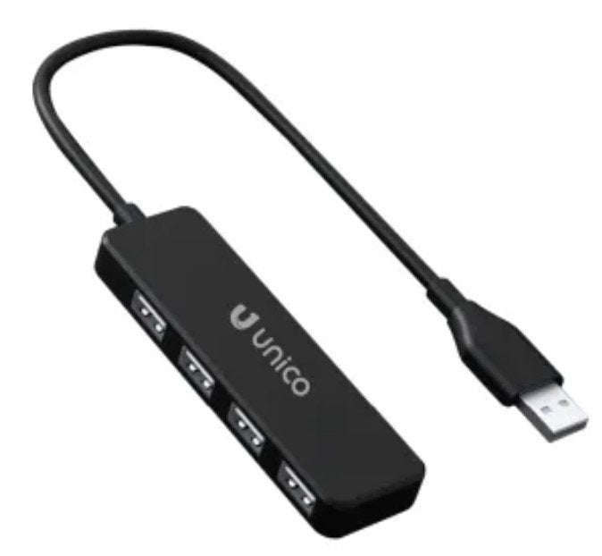 EAN 8435719614231 - UNICO AD1423 base para portátil y replicador de puertos Alámbrico USB 2.0 Negro imagen 1