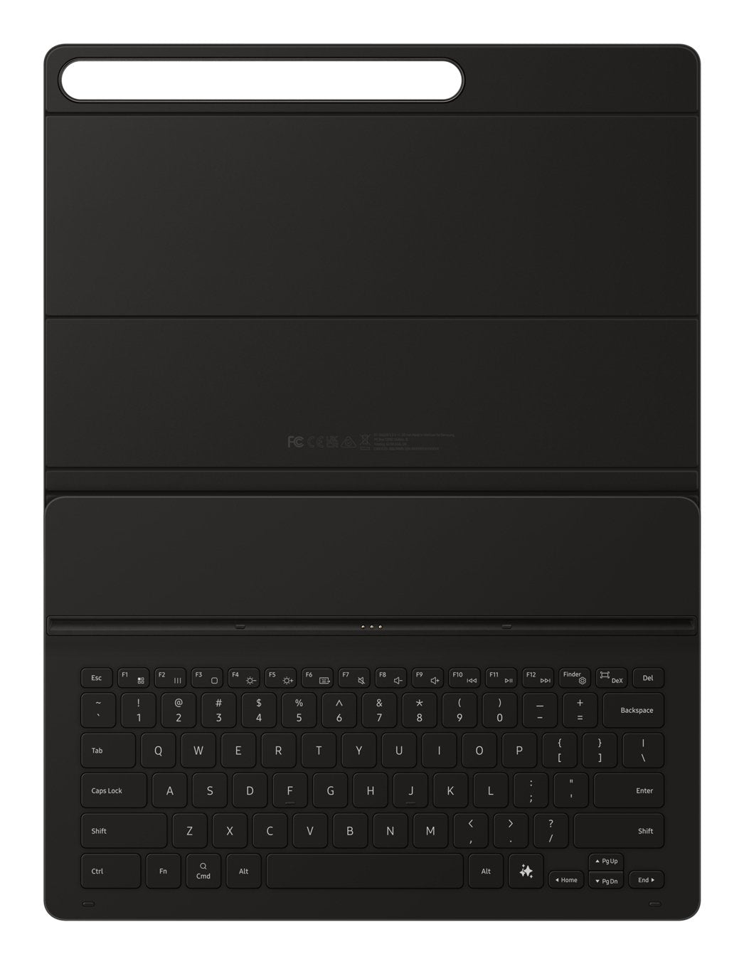 Tab S10 F+Book Cover Keyb Slim Non-Remov