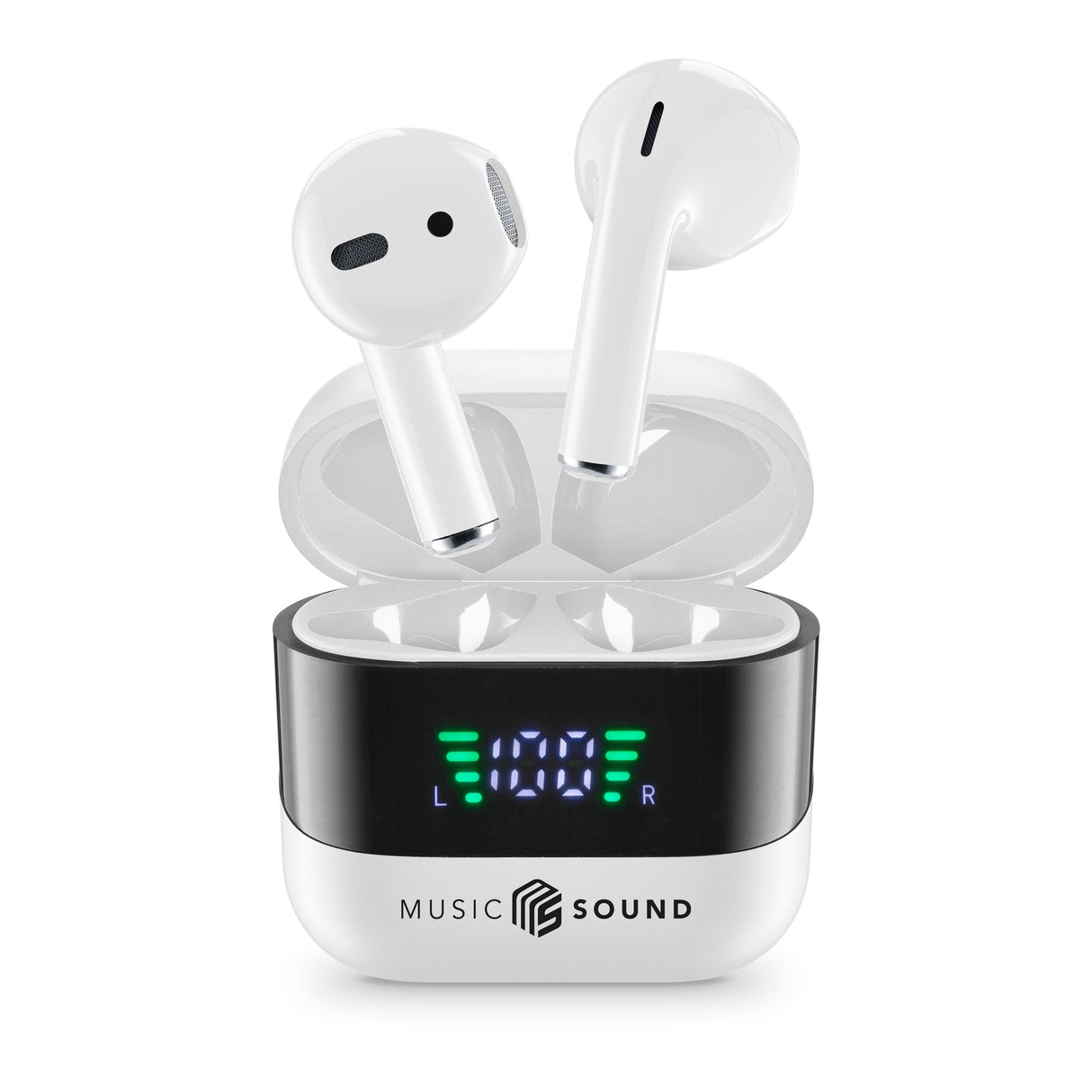 Auriculares Music Sound 8018080488627 Inalámbrico  Bluetooth Blanco