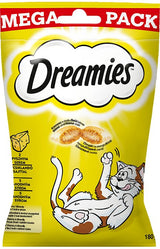 Dreamies Con Queso Amarillo 180g Snack Para Gatos