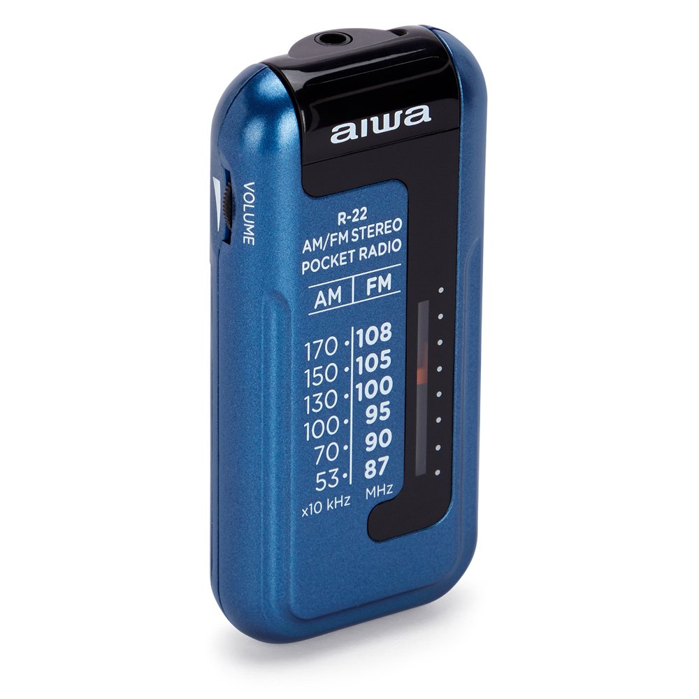 Radio Portátil Aiwa R-22bl Azul