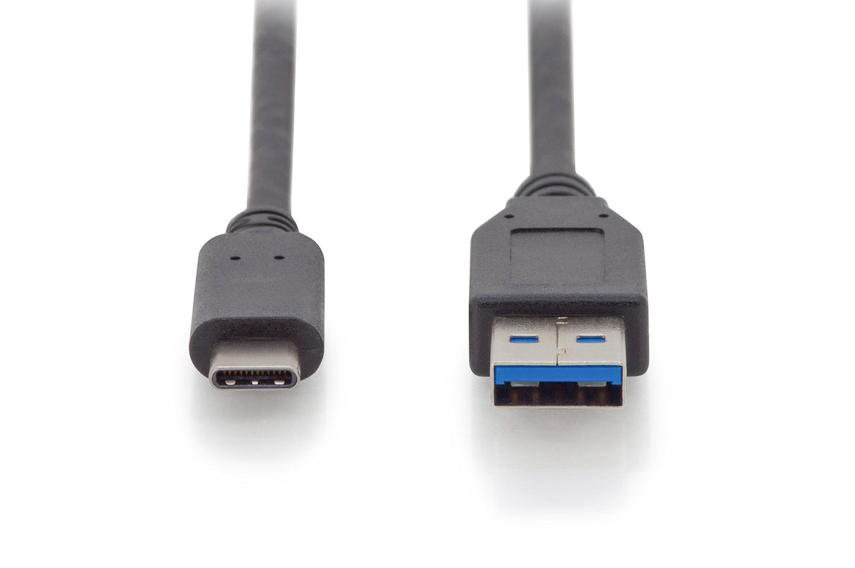 EAN 4016032438298 - Digitus AK-300146-010-S cable USB USB 2.0 1 m USB C USB A Negro imagen 4