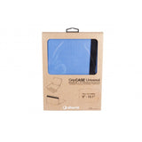 Funda Universal Gripcase Silver Ht Para Tablet 9-10\11 + Teclado Bluetooth Azul