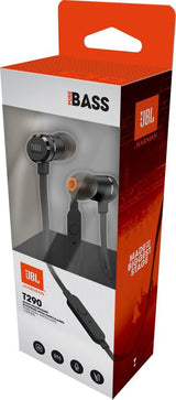 Auriculares Intrauditivos Jbl Tune 290 Con Micrófono Negros