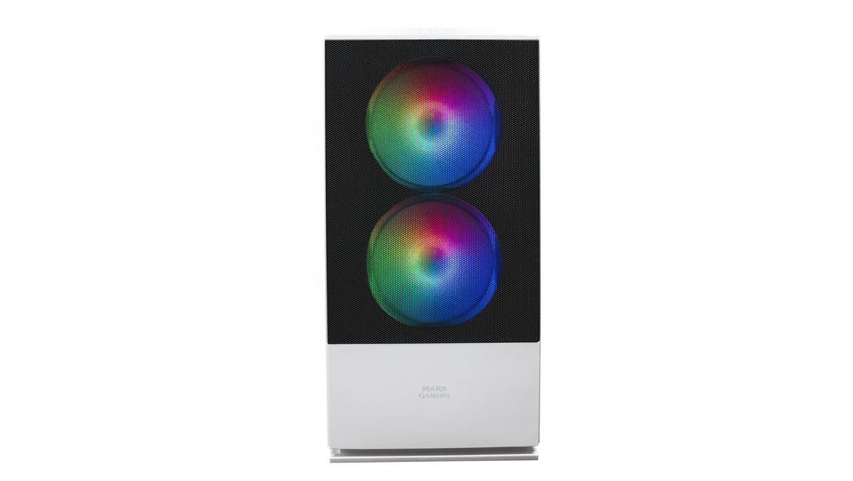 Caja Pc Marsgaming Microatx Mcz White
