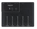 Delock Usb 3.0 Docking And Clone Station, Dockingstation Schwarz, 2.5 "Sata Hdd / Ssd 64098