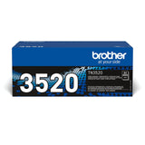 EAN 4977766755672 - Brother TN-3520 cartucho de tóner 1 pieza(s) Original Negro imagen 1