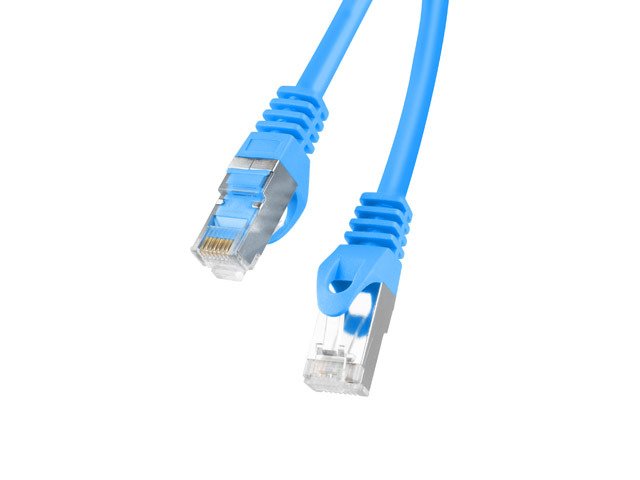 Lanberg Patchcord Rj45 Cat.6 Ftp 0.5m Niebieski
