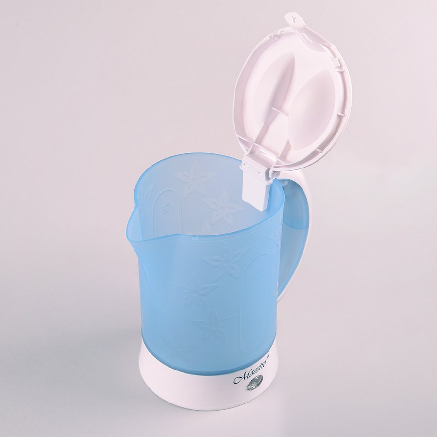 EAN 4820096550700 - Feel Maestro MR010 tetera eléctrica 0,6 L 600 W Azul, Blanco imagen 4