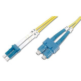 Intellinet 303935 Cable De Conexión De Fibra Óptica Intellinet Lc-Sc Duplex 3m 9/125 Os2 Monomodo