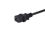 EAN 4015867240793 - Equip 112131 cable de transmisión Negro 3 m IEC C20 IEC C19 imagen 3