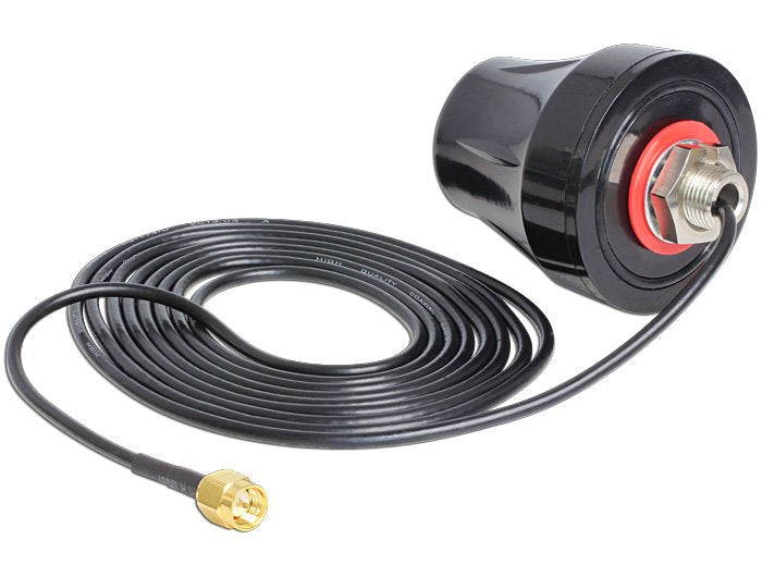 Delock Antena Lte Sma Omnidireccional Negro Outdoor