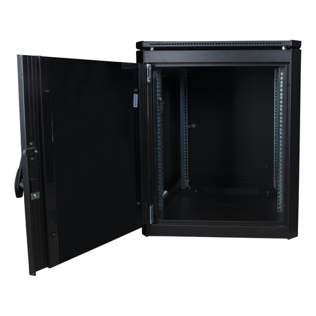 EAN 5420016845757 - LOGON RDL12U68BL armario rack 12U Rack o bastidor independiente Negro imagen 2