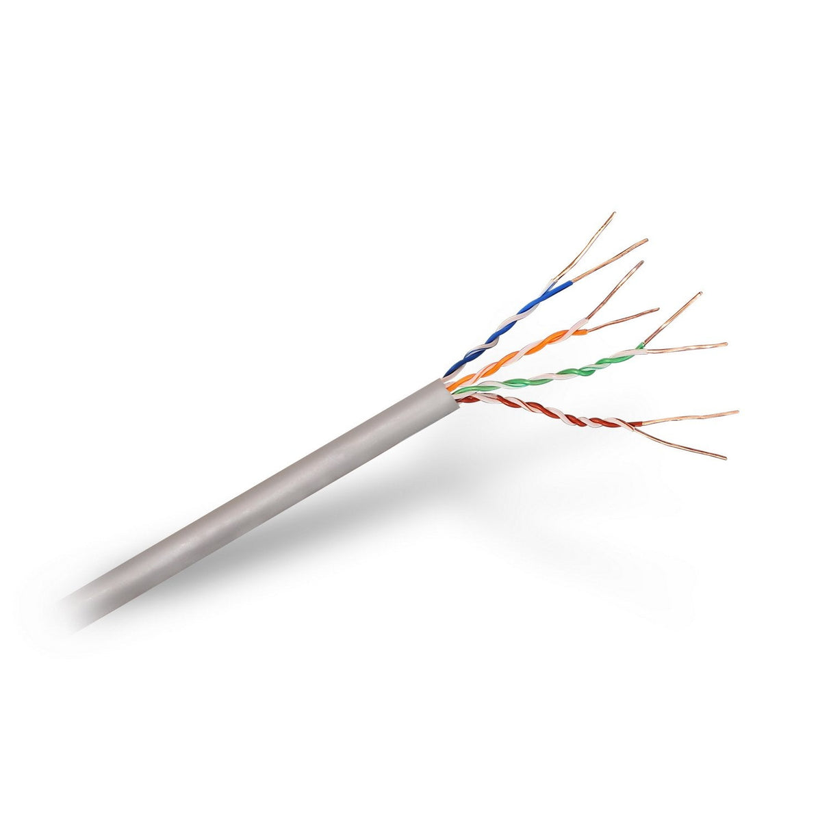 Aisens Bobina Cable Rj45 Cat.5e Utp Rigido Awg24 - 100m - Gris