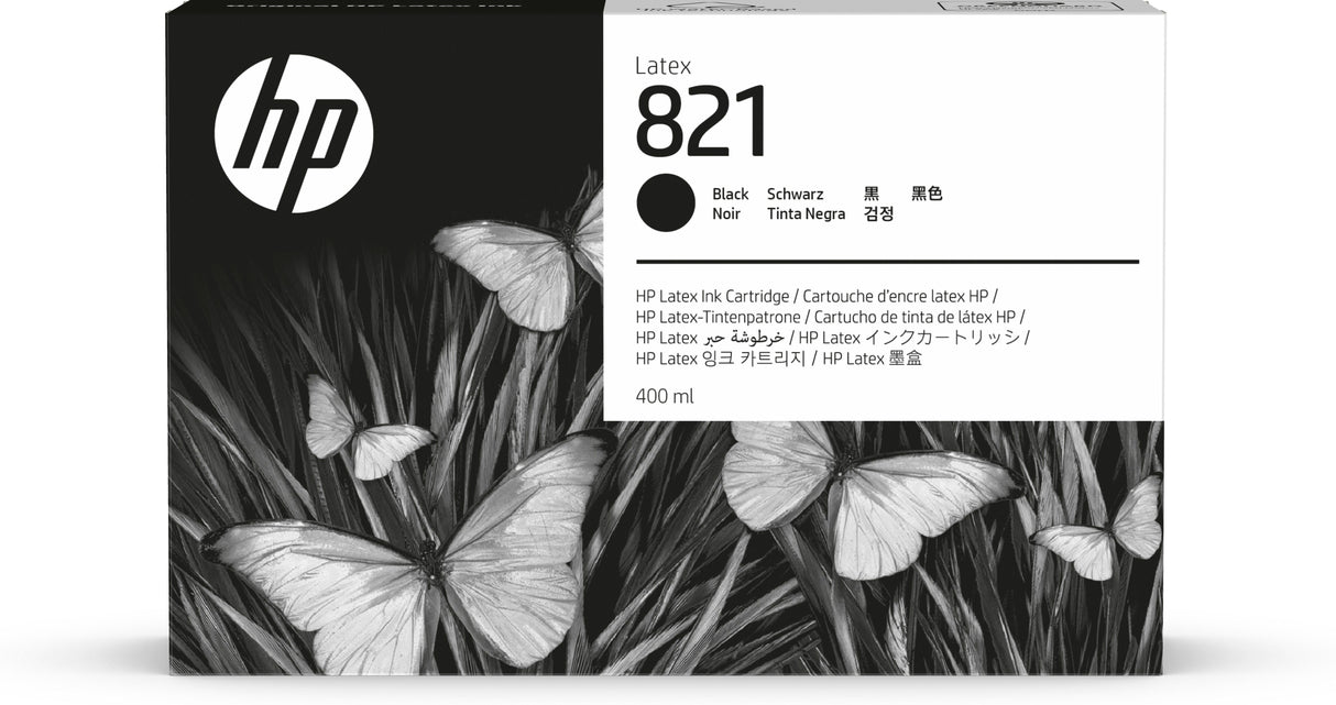 Tinta Negra Latex Hp 821a 400ml