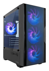 Caja Sobremesa Microatx Gm220 Mpfusion Negro Coolbox