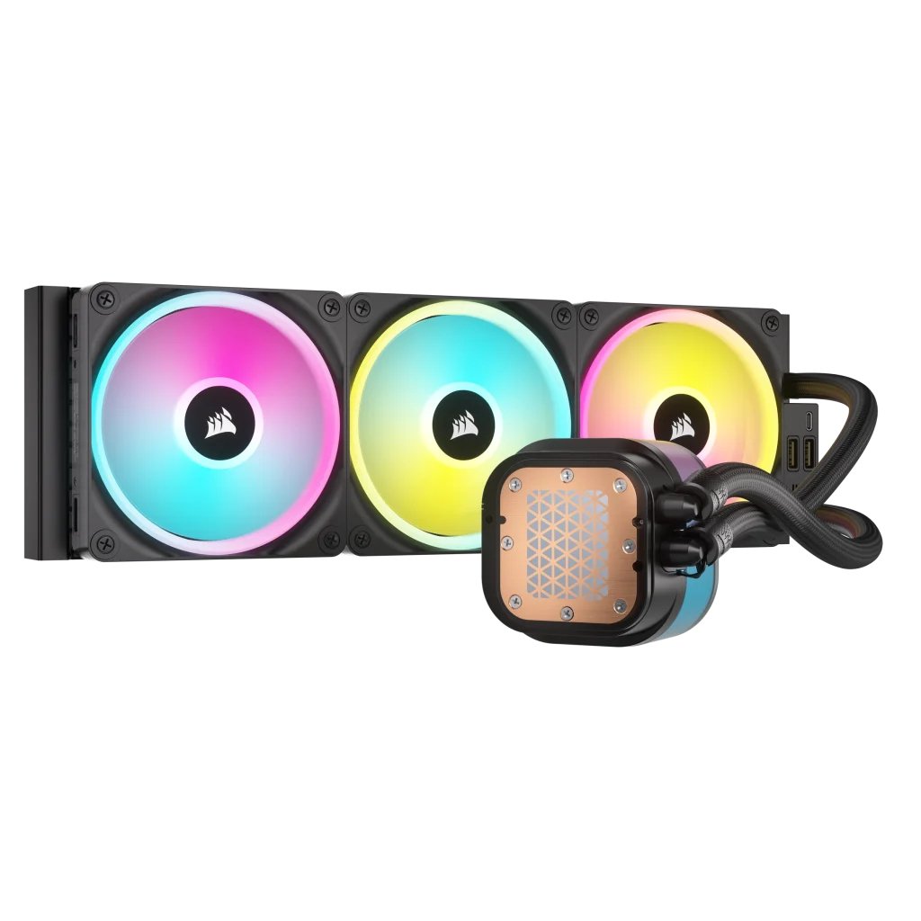 Corsair Refrigeración Por Agua Cw-9061003-Ww / Icue Link H150i Rgb Negro