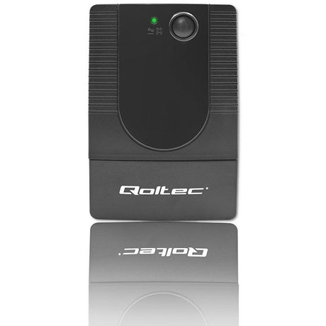 EAN 5901878537726 - Qoltec 53772 sistema de alimentación ininterrumpida (UPS) Línea interactiva 0,65 kVA 360 W 1 salidas AC imagen 6