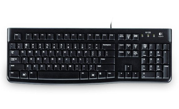 Teclado Italiano Logitech Keyboard K120 For Business Usb Qwerty Negro