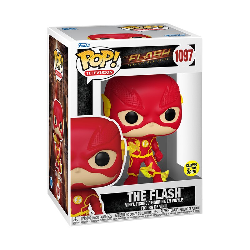 Set Figura Pop &#38; Tee Dc Comics The Flash Talla M