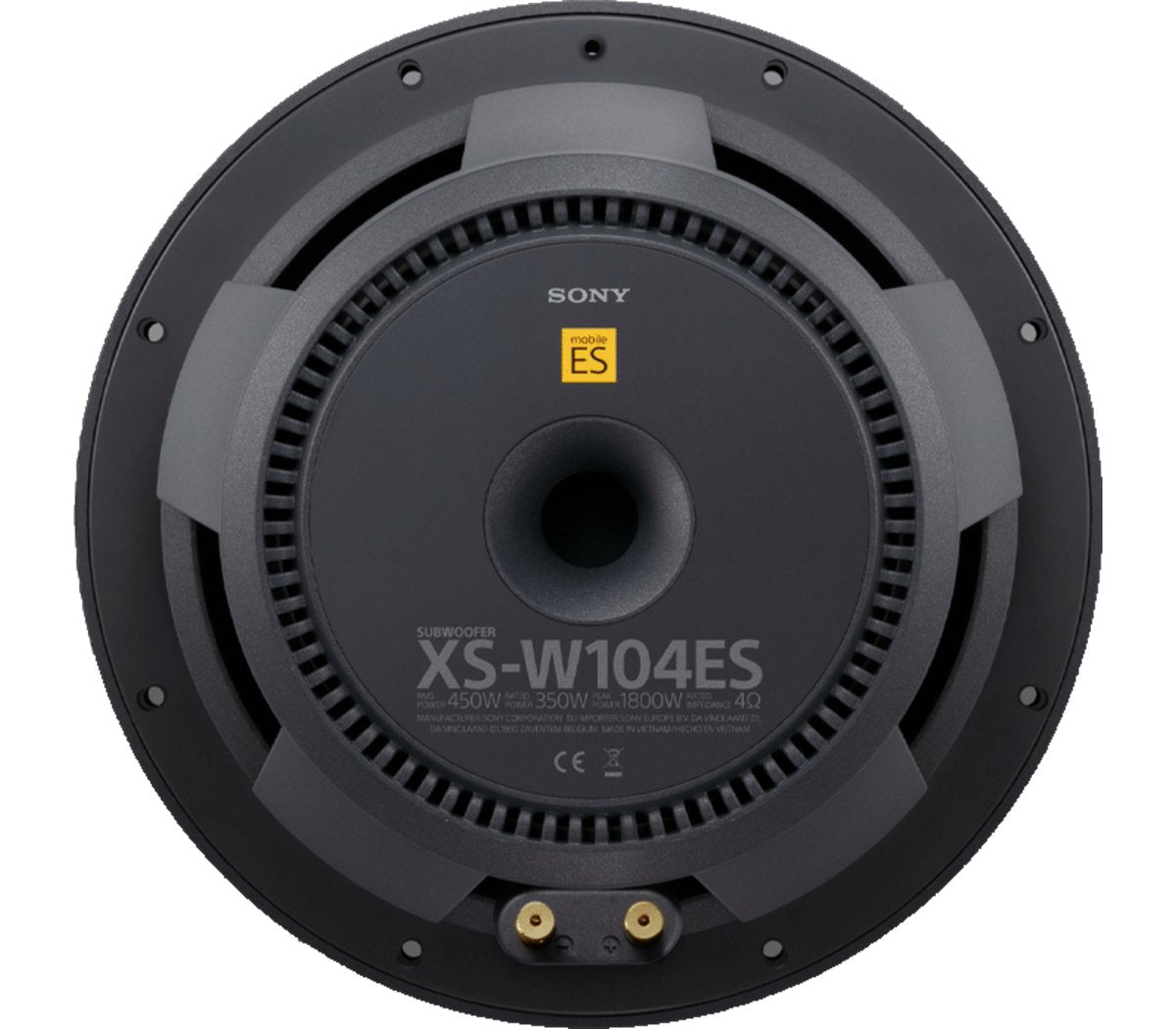 Sony Xs-W104 25cm (10'') Mobile Es Subwoofer Wabendesign
