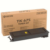 Toner Original Kyocera Tk 675,Negro,Para Km 2540, 2560, 3040, 3060