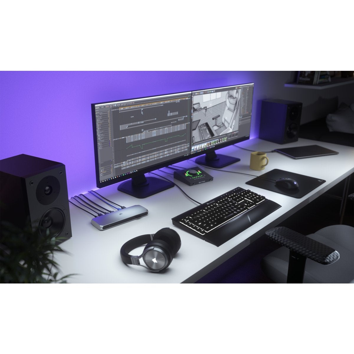 Corsair Tbt100 Thunderbolt 3 Dock, Dockingstation