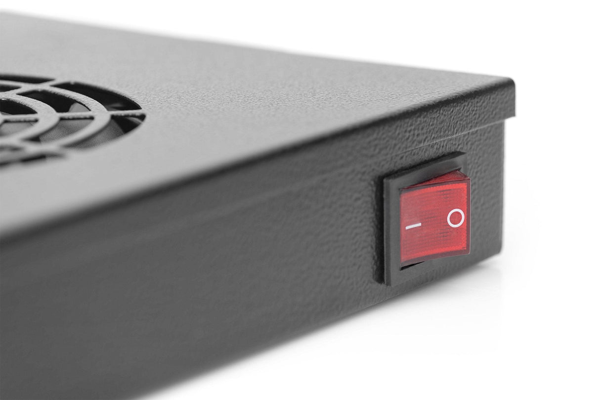 Digitus Dn-19 Fan-4-Ho-Sw Professional Roof Cooling Unit For Variable 483 Mm 19" Installation