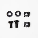 Inter-Tech 19" Regleta Guiacables , 1 2u, 22x482x50mm Negro.