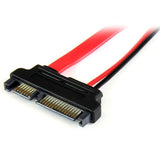 Startech Cable Sata Slimline A Sata Con Alimentacion Corriente H/M 0.15m Slsataadap6