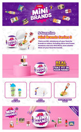Figurki Mini Brands Global Brands Seria 3 1 Sztuka