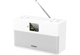 Kenwood Cr-M80dab Dab+ Radio, Grosses Tft Farbdisplay, Bluetooth Blanco