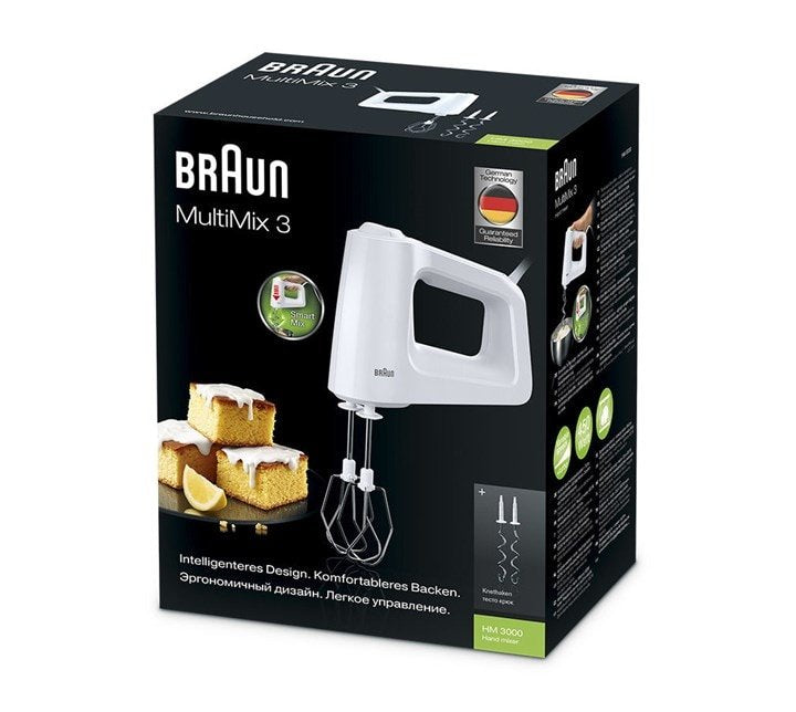 Batidora De Mano Braun Multimix Hm 3000 Wh  450 W Blanco