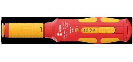Wera 7516 Vde Kraftform Safe- Torque Speed 2,4-4,0 Nm